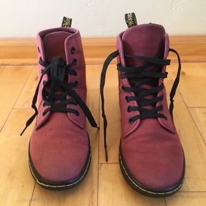 Dr. Martens Canvas Boots - Sheridan, size 6
